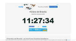 Desktop Screenshot of horario-brasilia.com